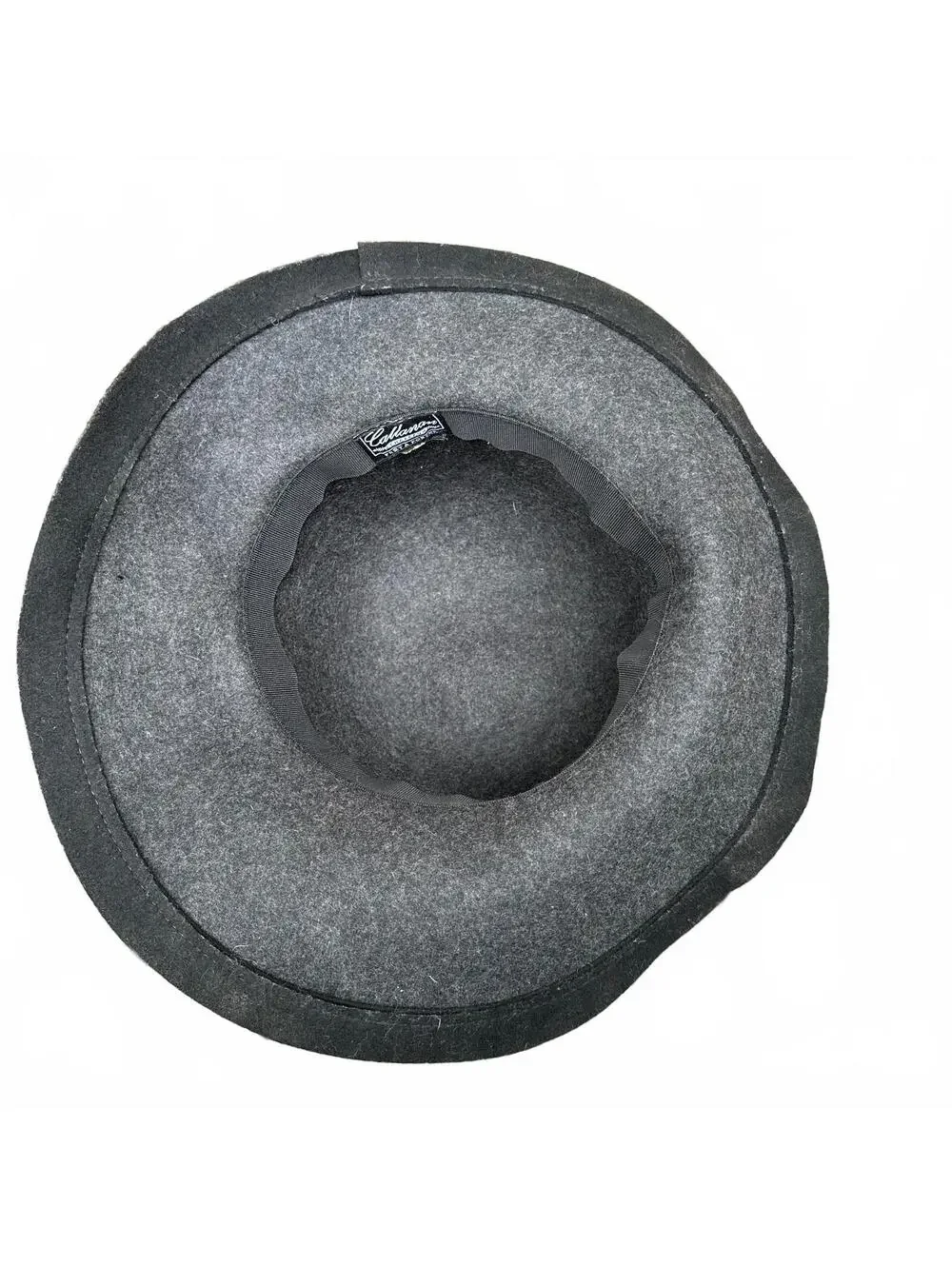 Callanan Black Felt Wool Pret A Porter Hat black gray